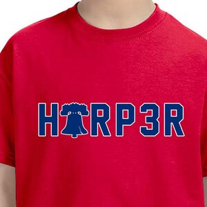 Harper 3 Philly Bell Baseball Kid&#39;s T-Shirt