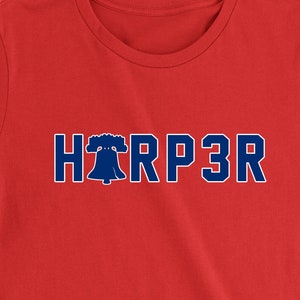 Harper 3 Philly Bell Baseball Woman&#39;s T-Shirt