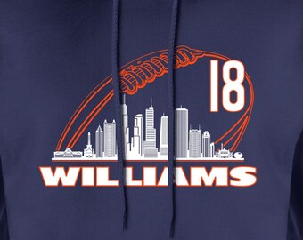Williams 18 Chicago Football Hoodie