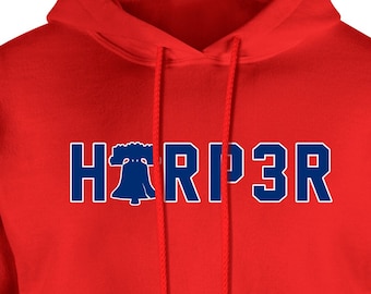 Harper 3 Philly Bell Baseball Hoodie