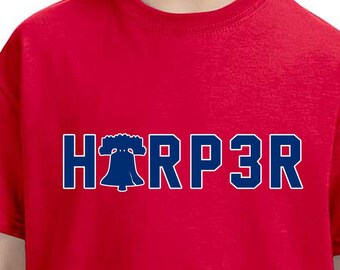 Harper 3 Philly Bell Baseball Kid's T-Shirt