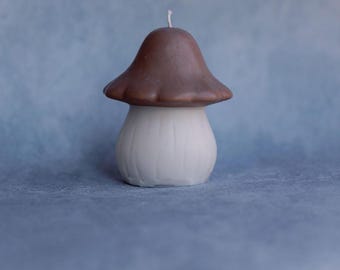 Mushroom candle, Easter decor, Handmade Gift