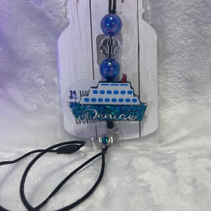 Cruise ship lanyard; Personalized lanyard for cruise keycard; Cruise ship keycard holder; Custom cruise ship lanyard for keycard