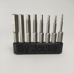 Customizable Drill Bit Holder