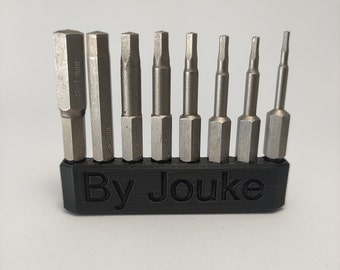 Customizable Drill Bit Holder