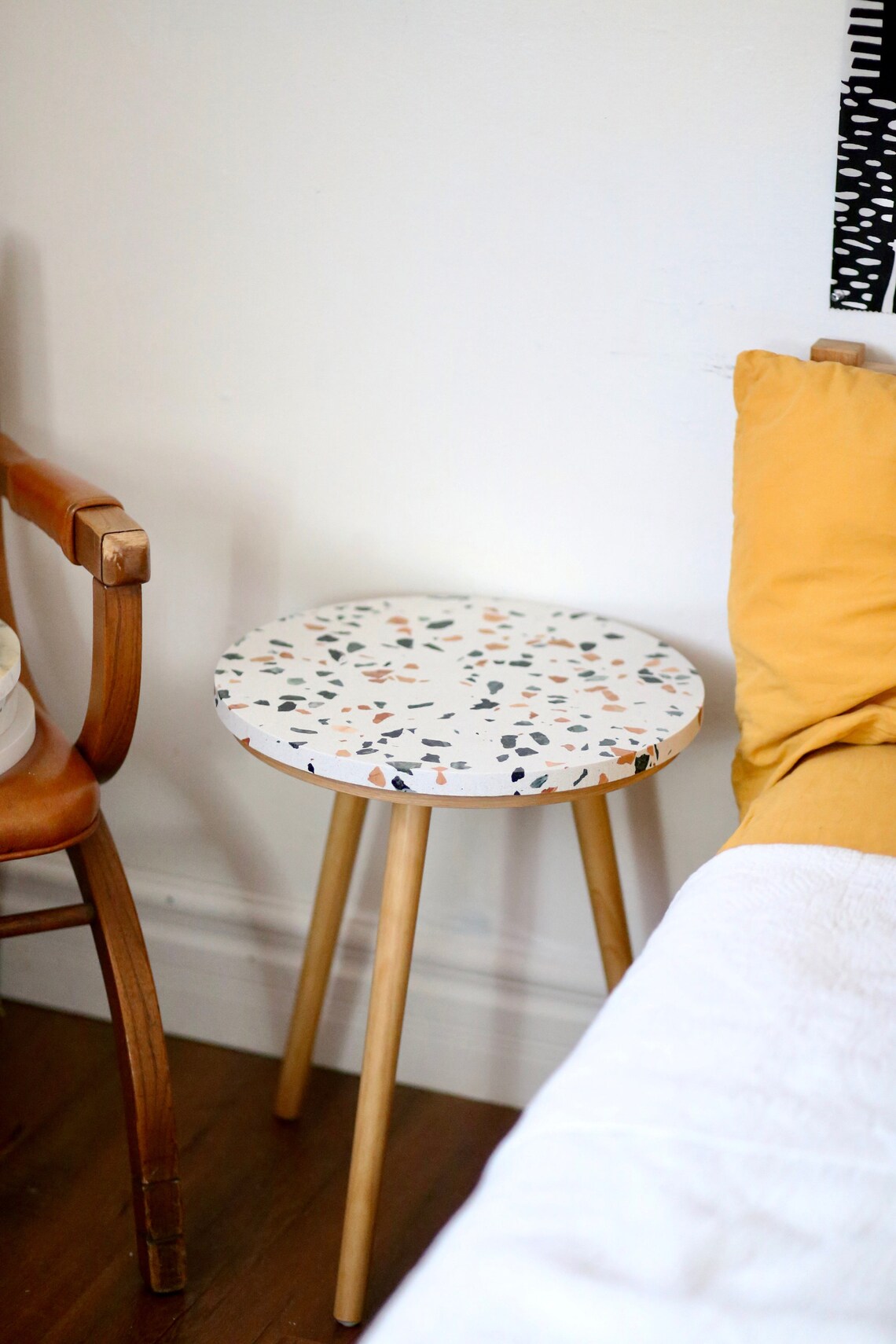 Curated visual reference: Gallery Detail: Terrazzo Side Table