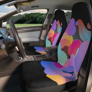Colorful Polyester Car Seat Covers