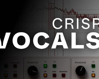 CRISP VOCAL Mix/Master Hiphop/Pop Music Producer Vocalist Rapper Professional Stock plugin PRESET