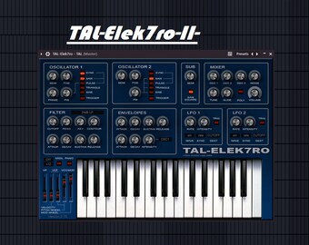 CRISP Retro SYNTH Pro Fl Studio Vst TAL Elek7ro