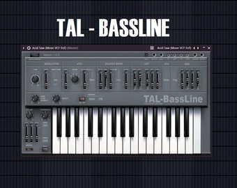 CRISP Retro BASS Synth Pro Fl Studio Vst TAL Elek7ro