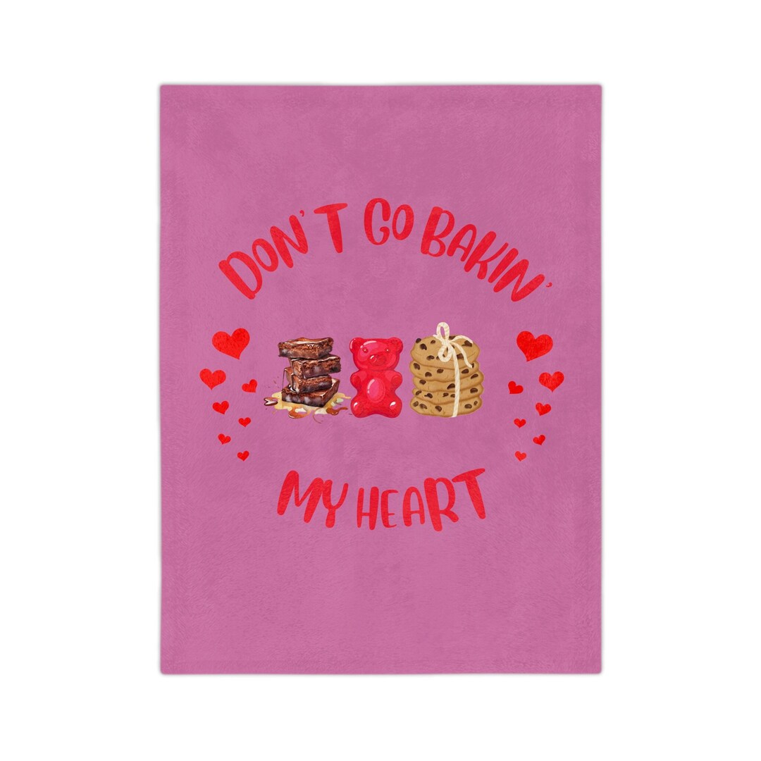 Edibles THC Valentine Blanket, Weed THC Gummies Mink Blanket, Edible