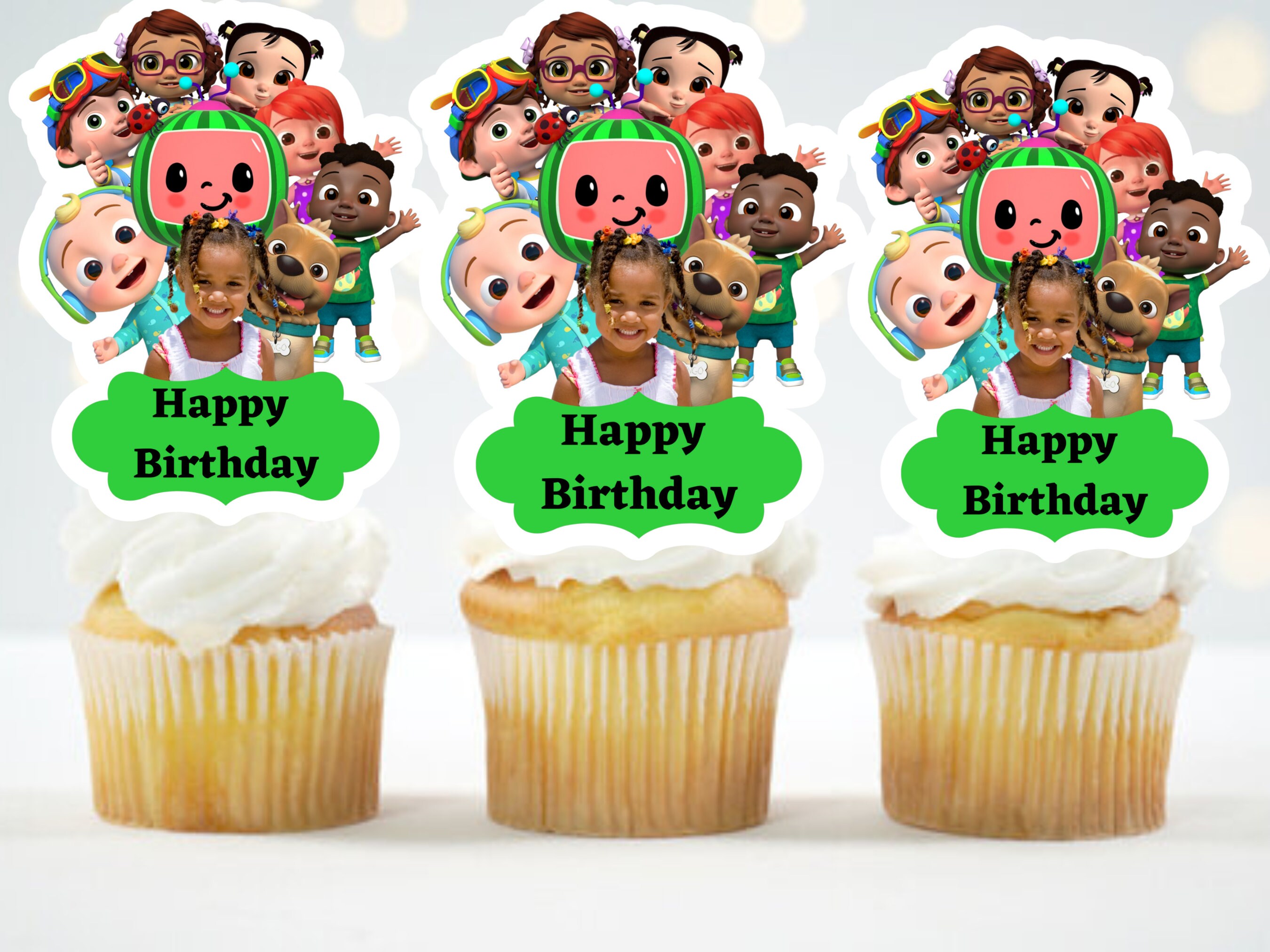 Cocomelon Cake Topper Printable - Etsy