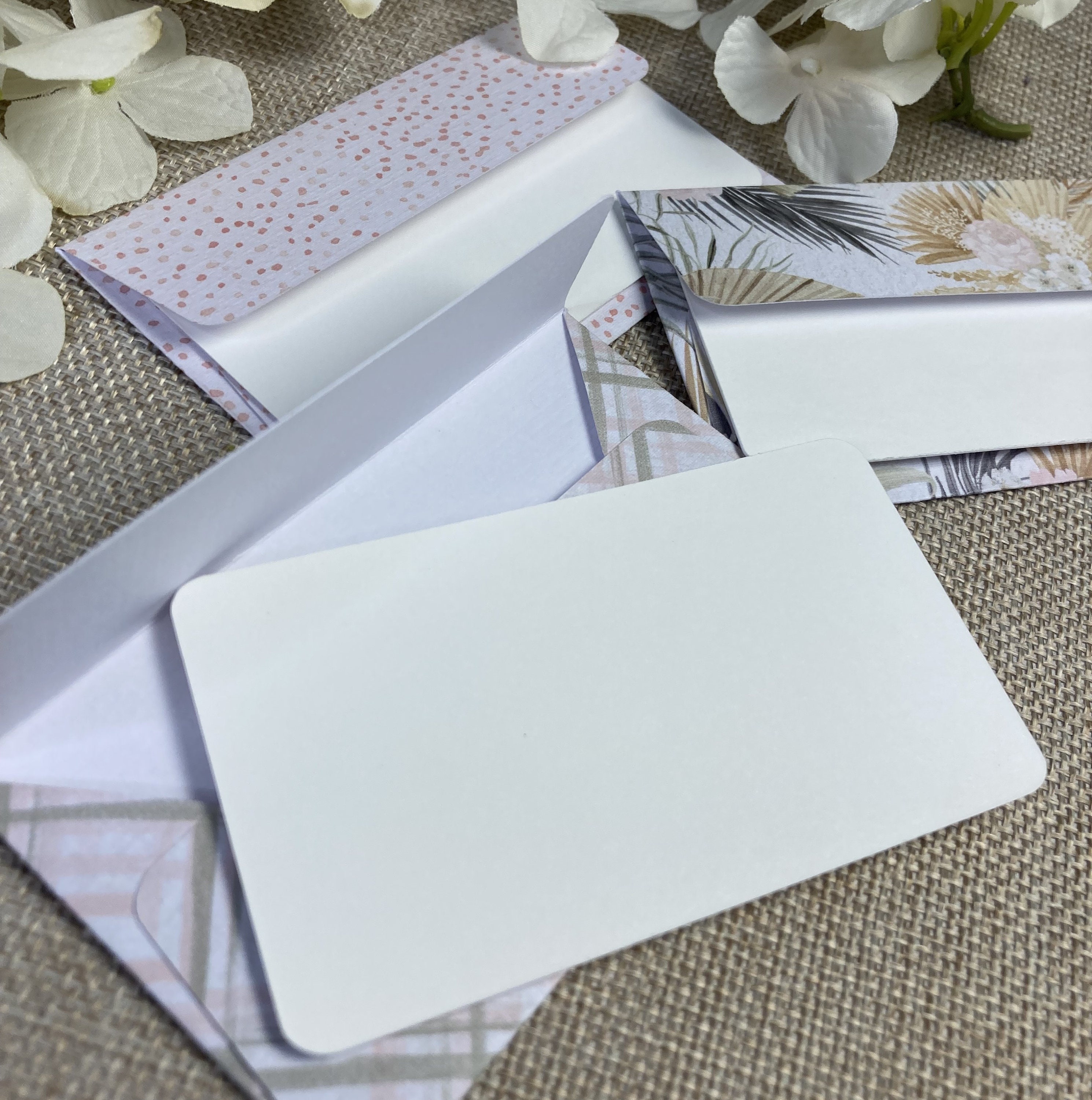 Envelopes and Cards, Envelopes and Note Card, Blank Card With Envelope