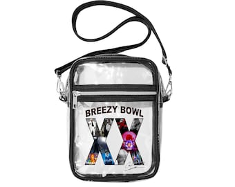 Breezy Bowl Purse, Stadium bag, Clear handbag, Concert crossbody bag, Breezy Bowl XX, Breezy tour, Gifts for her, Trendy purse, Custom purse