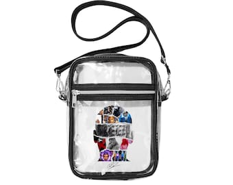 Album Breezy Bowl Purse, Stadium bag, Clear handbag, Concert crossbody bag, Breezy Bowl XX, Breezy tour, Gifts for her, Trendy purse, Custom