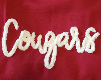 Cougars Chenille Yarn Sweatshirt