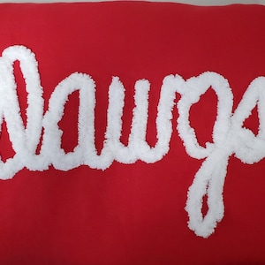 Dawgs Chenille Yarn Sweatshirt