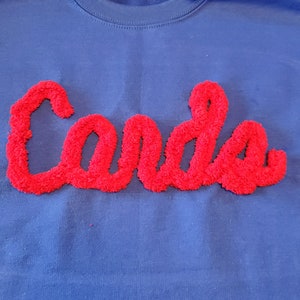 Cards Moletom Fio Chenille