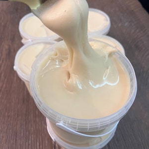 1 Kg Natural white creamy soft 100% pure raw organic honey harvest 2024 high quality honig miel