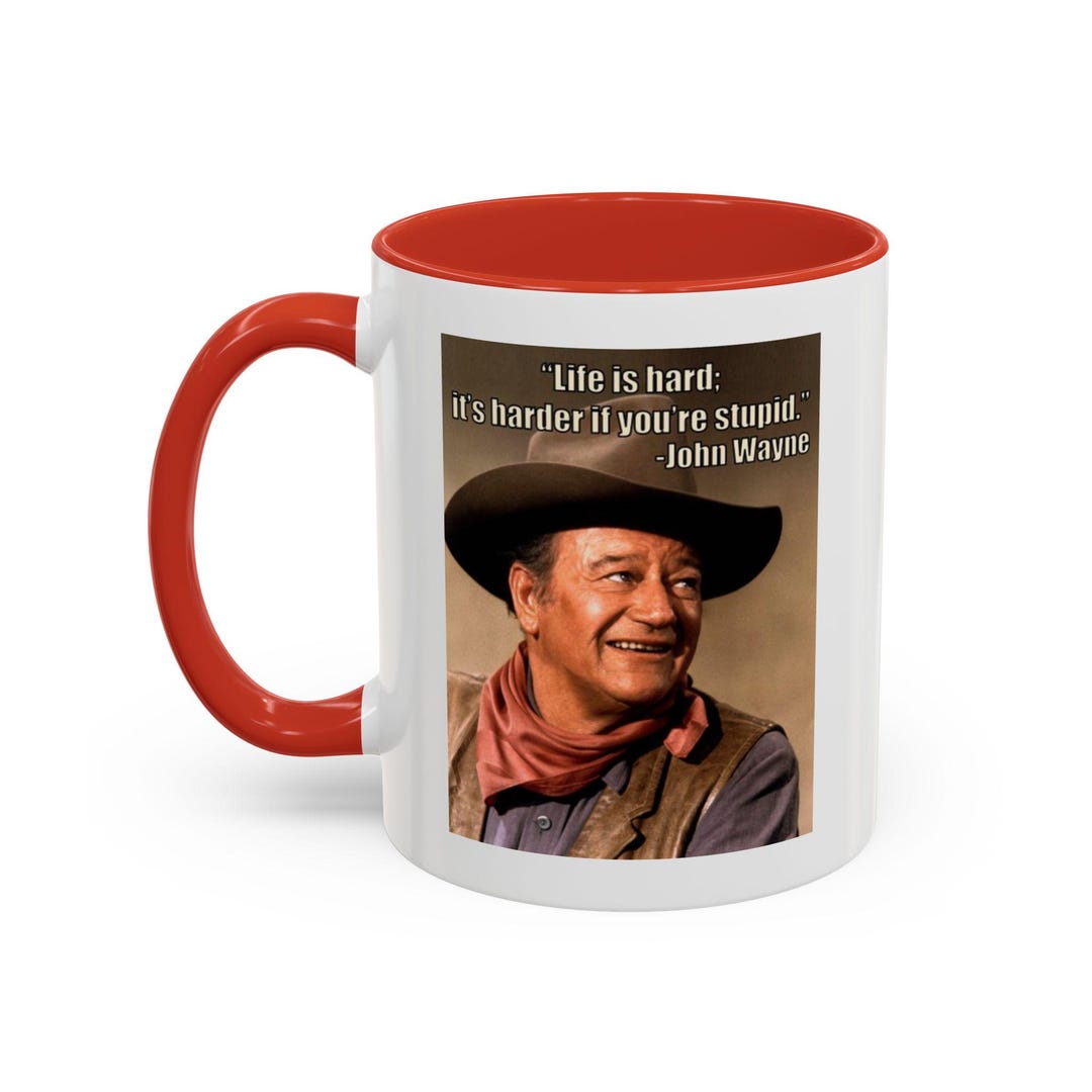 Terrific John Wayne Coffee Mug Images