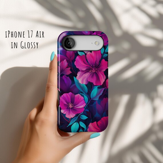 Tropical Hibiscus Floral Phone Case, iPhone 18 Pro Max 17 17e 16