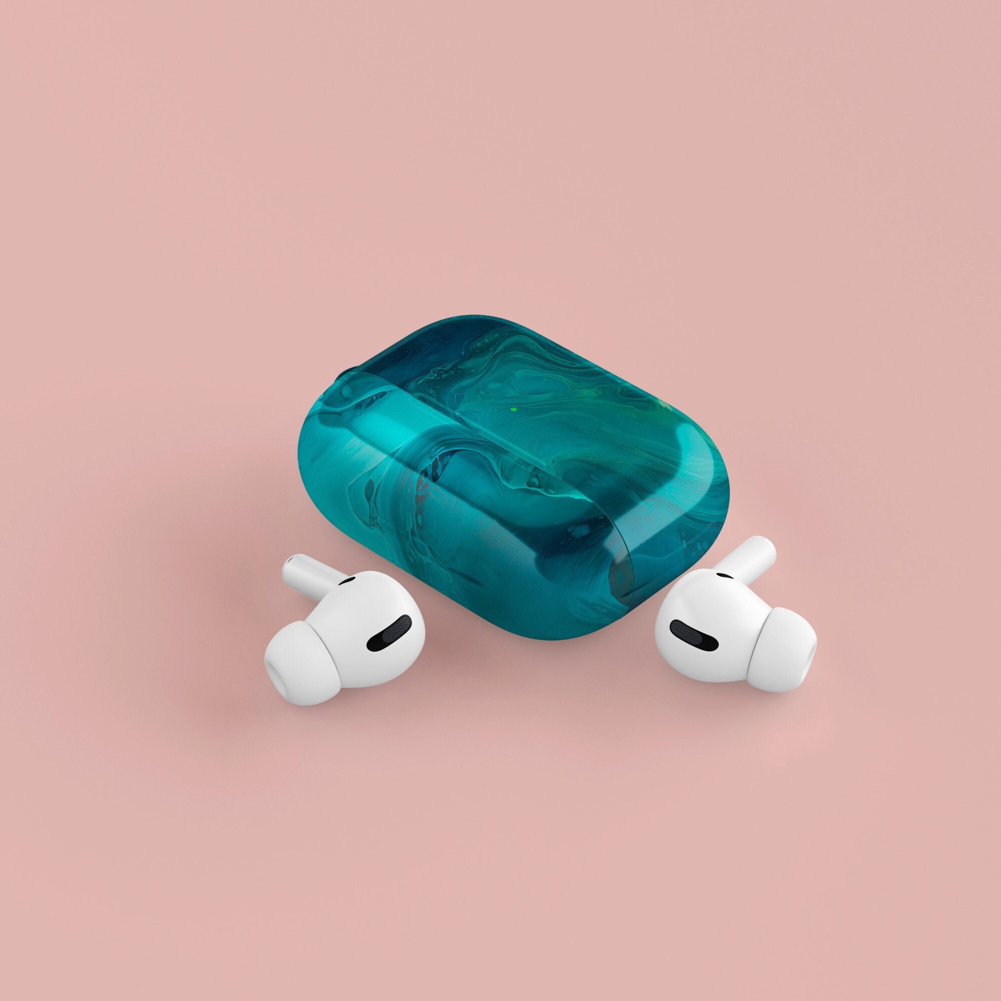 Teal Airpods Case