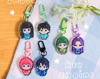 Shojo Couple Keychains | Double-sided Keychains, Acrylic Charms