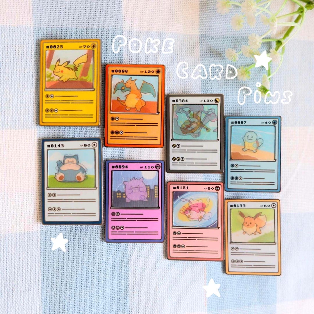 Ditto Pin Ditto Poke Card Lenticular Pin | Nickel-plated, Lanyard Pin, Backpack ...