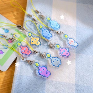 Bud Friends Keychain Blind Bag | Double-Sided Keychains, Acrylic Charms, Cute Keychains, Phone Charms, Bag Charms