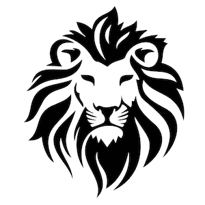 Löwe, Löwenkopf sofortiger digitaler Download - Ai-EPS-PNG-SVG