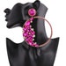 see more listings in the Fuschia Earrings section