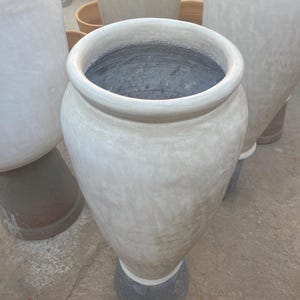 Handmade Decoration Tadelak For Indoor & Outoor - Eco-Friendly Morocco Tadelakt Jar Moroccan Terracottas - Hancrafted  Tadelakt Plant Jar