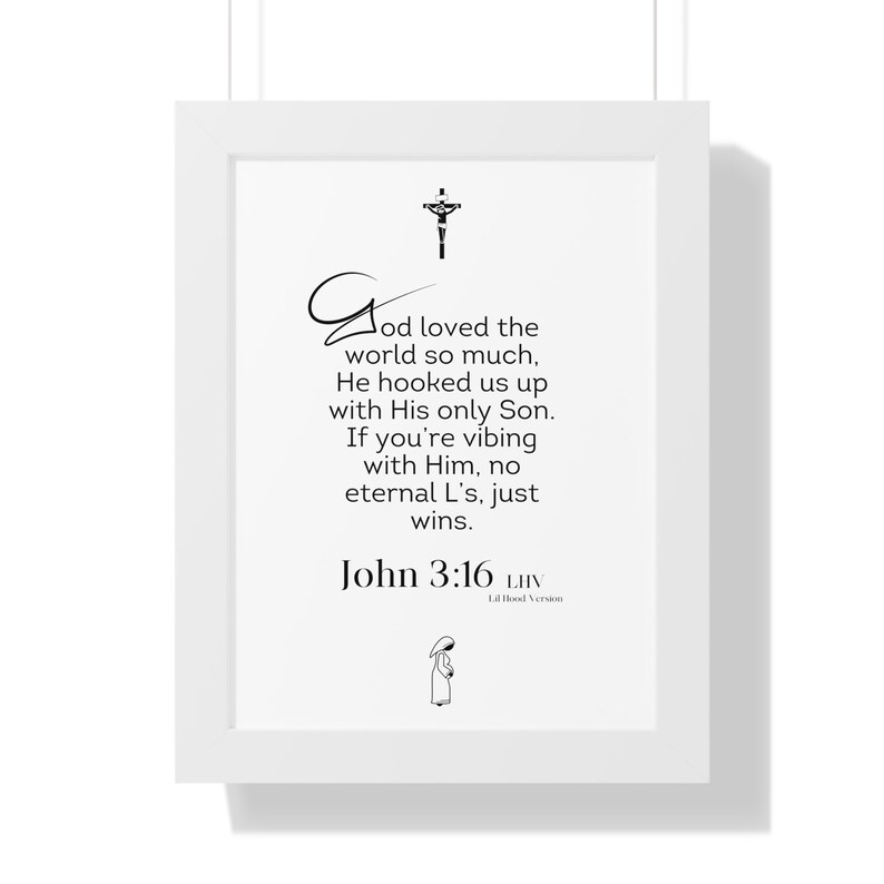 Bible Verses Wall Art Hood Bible Verses Funny Bible Verses Etsy
