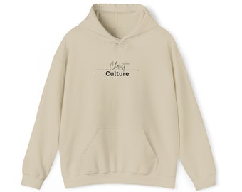Christ Over Culture, Christian Hoodie, Jesus Christ Hoodie, Unisex Heavy Blend™ Hooded Sweatshirt