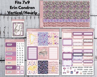 Vertical/Hourly Symphony Kit for EC 7x9 LifePlanner