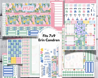 MAY '26 MOTHER HEN Monthly Kit for Erin Condren 7x9 LifePlanner | Month View | Dashboard | Notes Page