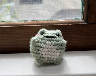 Petite grenouille au crochet