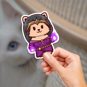 Liliana Vess Kitty / Magic The Gathering / Cat / Hydroflask Sticker / Journaling / Scrapbooking / Vinyl Sticker / Laptop Phone / Waterproof
