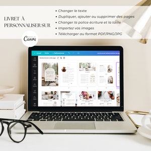 AIRBNB livret d'accueil en français 16 pages, 6 affiches airbnb offerts, location saisonnière, Modèles livret accueil, airbnb TEMPLATE canva image 5