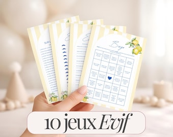 10 French Dolce Vita-themed bachelorette party games to personalize on Canva