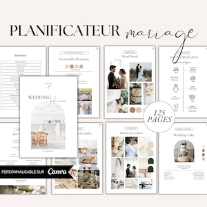 Organizzatore di matrimoni | Organizzatore di matrimoni in francese | Organizzatore di matrimoni | Organizzatore di matrimoni | Modello modificabile su Canva