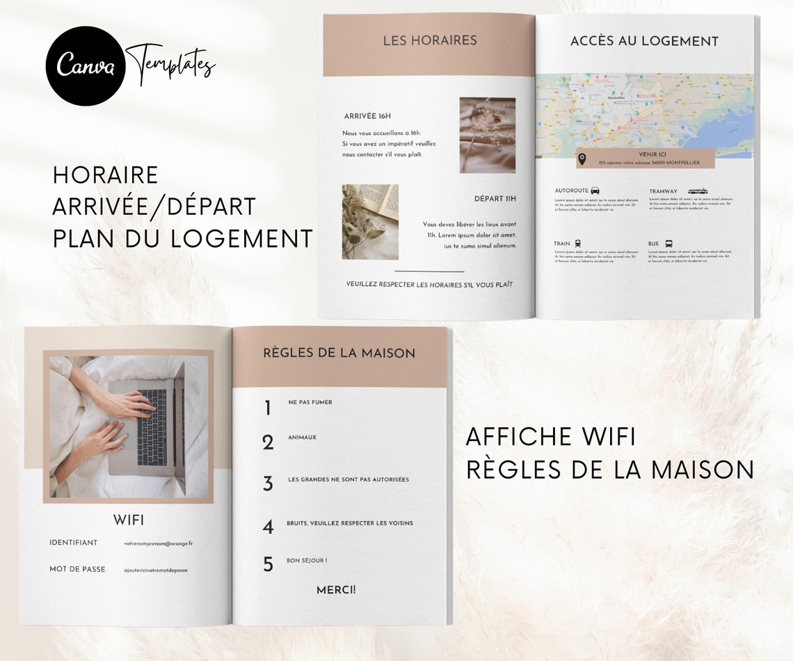 Exemple De Livret D'accueil Assmat En 5 Pages www.etsy.com