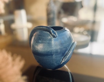 青蛇炻器花瓶 25cm - Etsy 日本