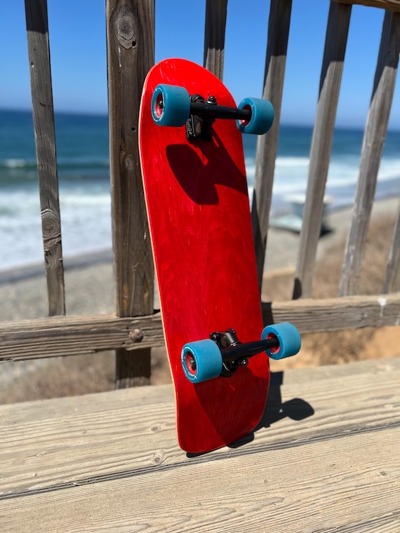 Cruiser Skateboard, 7-ply Rock Maple Deck, Retro Shape