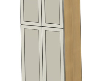 W pełni regulowana rama czołowa Wysoka szafka Fusion 360 File