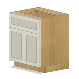 FACE FRAME totalmente ajustable Gabinete base Fusion 360 File
