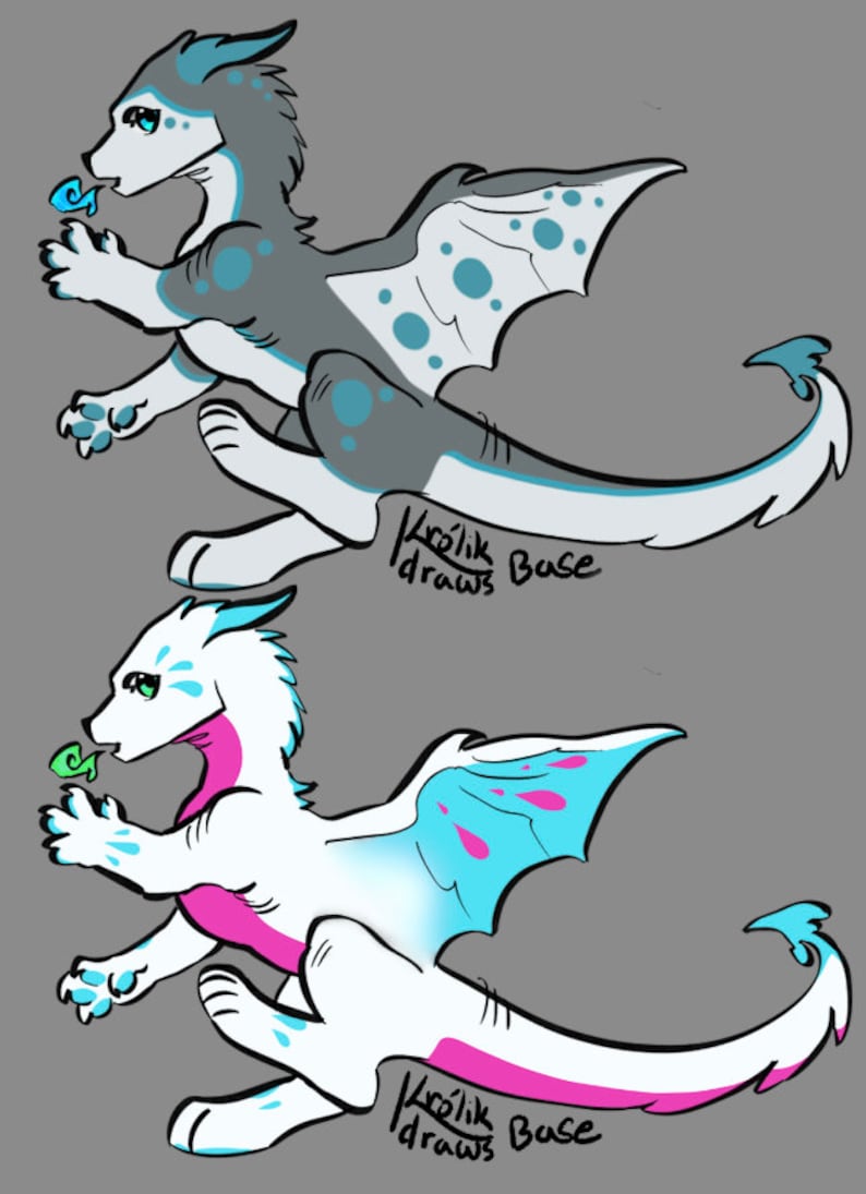 Dragon OC Adoptable: Furry Character Design Adopt - Etsy