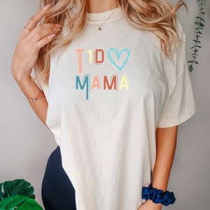 Camicia mamma T1D, diabete di tipo 1, camicia dai colori confortevoli, maglietta T1D, regalo mamma di tipo 1, maglietta mamma t1d, camicia estetica per diabete di tipo uno, diabetico