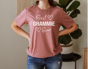Best Grammie ever shirt, Grammie Shirt for Grandma, Grammie Shirt for Mothers Day, Gift For Grammie, Grammie Shirt, Gift For Grandma tee