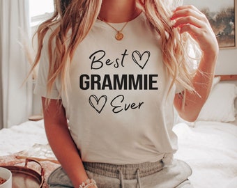 Best Grammie Ever shirt, grammie heart shirt, grammie shirt, grammie tshirt, shirt for grandma, shirt for grammie, mothers day gift, mom tee